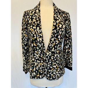 Vintage Love Multicolor Print Blazer Size S/M